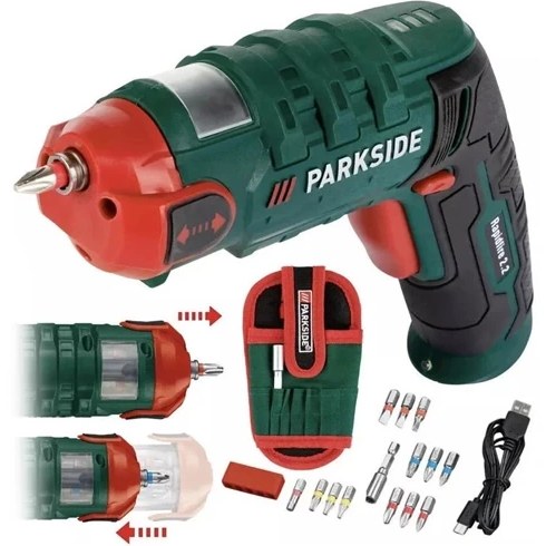 پیچ گوشتی شارژی پارکساید Rapidfire 2.2